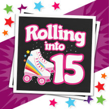 15 Birthday Roller Skating 15 Anos Antiga Skate