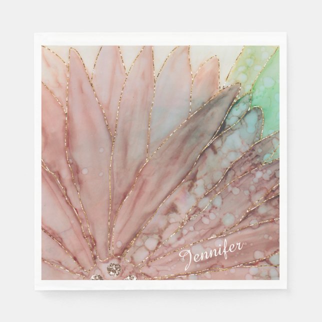 Guardanapo De Papel 15 de Quinceanera Festa de aniversário (Frente)