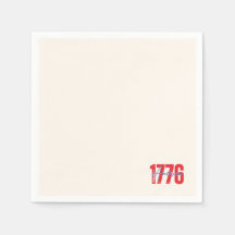 '1776 América' Fundo Marfim Suave 4 de Julho 