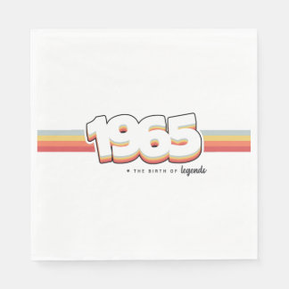 Guardanapo De Papel 1965 The birth of legends