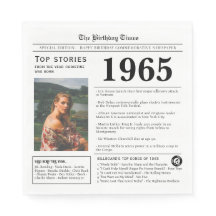 1965 Trivia de Aniversário de Jornal 