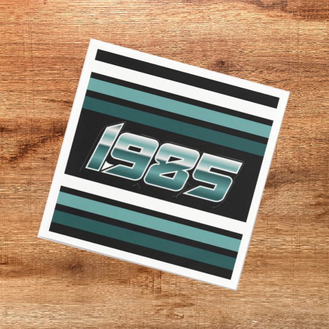 Guardanapo De Papel 1985 - Banho Retro Napkin (Criador carregado)