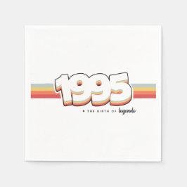 Guardanapo De Papel 1995 Nascimento de lendas