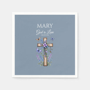 Guardanapo De Papel 1 João 4:16 Deus é Amor – Cristão Personalizado