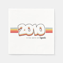 Guardanapo De Papel 2010 Nascimento de lendas