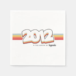 Guardanapo De Papel 2012 Nascimento de lendas
