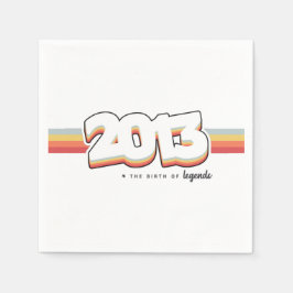 Guardanapo De Papel 2013 Nascimento de lendas