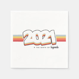 Guardanapo De Papel 2021 Nascimento de lendas