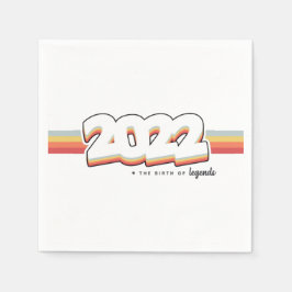 Guardanapo De Papel 2022 Nascimento de lendas