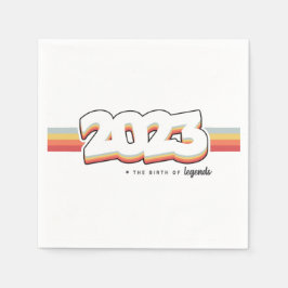 Guardanapo De Papel 2023 Nascimento de lendas