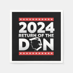 Guardanapo De Papel 2024 Retorno do Don Trump 45 47 Presidente dos EUA