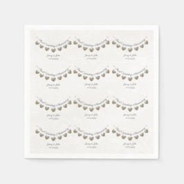 Guardanapo De Papel 30 pérola casamento do aniversário de casamento