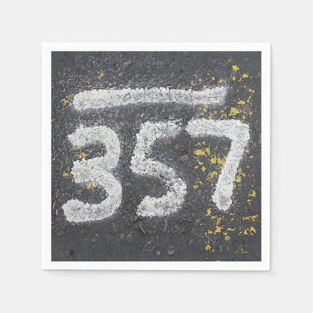 Guardanapo De Papel 357 Mason's and Angel Number (Frente)