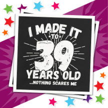 39 anos de idade Sarcástico Meme Engraçado 39.º an