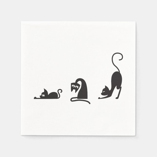 Guardanapo De Papel 3 cats (Frente)