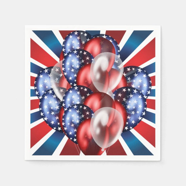 Guardanapo De Papel 4 de julho (Frente)