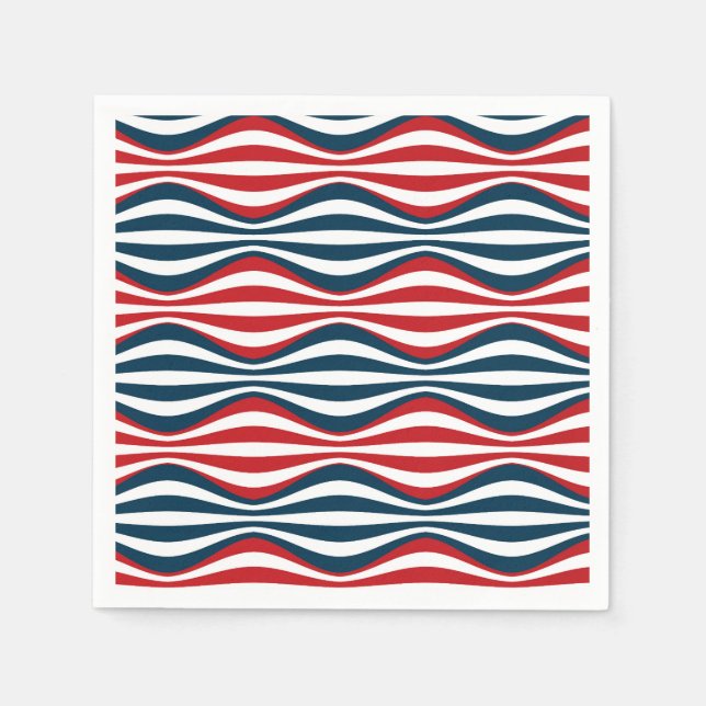 Guardanapo De Papel 4 de julho Papel Napkins (Frente)