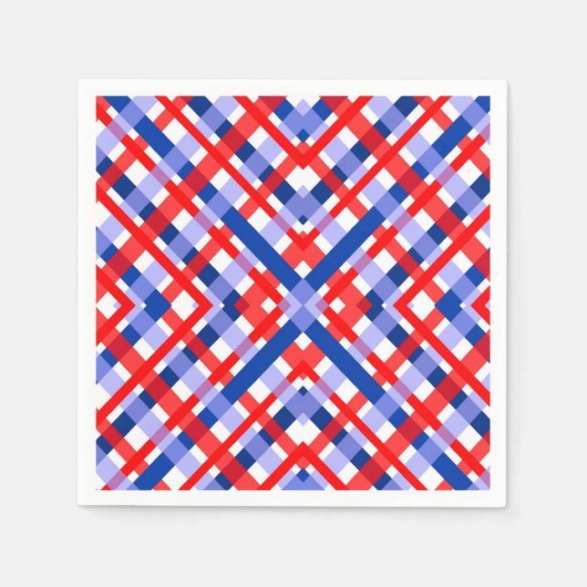 Guardanapo De Papel 4 de julho Papel Napkins (Frente)