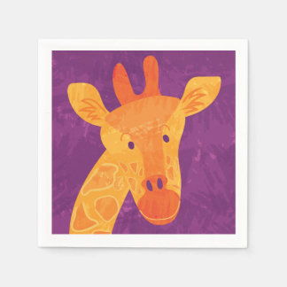 Guardanapo De Papel 50 Adorável Partido Girafa Napkins