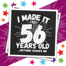 56 anos Sarcástico Meme Engraçado 56 anos aniversá