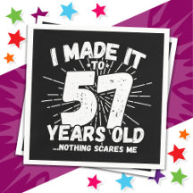 57 anos Sarcástico Meme Engraçado 57º aniversário