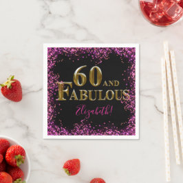Guardanapo De Papel 60º aniversário