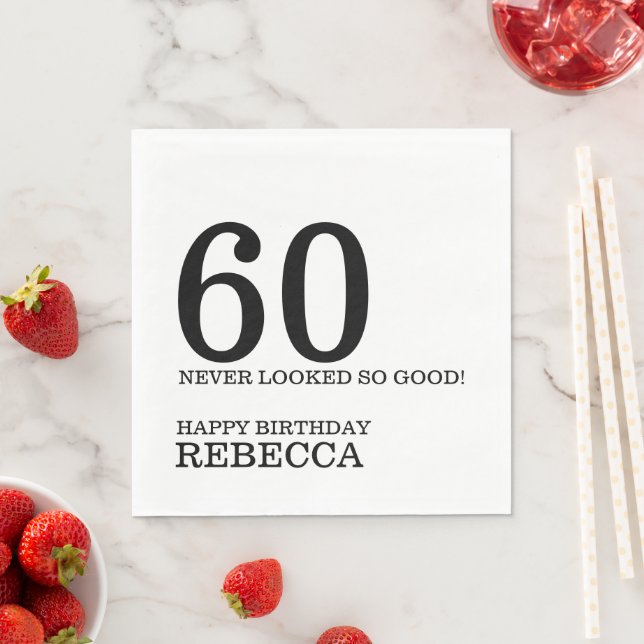 Guardanapo De Papel 60º aniversário (Insitu)