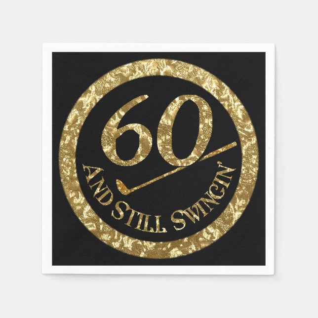 Guardanapo De Papel 60 E Ainda Nadando Napkins (Frente)