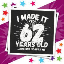 62 Anos Sarcástico Meme Engraçado 62 Anos Aniversá