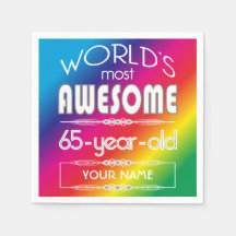 65º aniversário do mundo Melhor Arco-íris Fabuloso