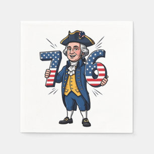 Guardanapo De Papel 6-7 7-6 George Washington Seis Sete Meme 67 Trend