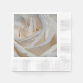 Guardanapo De Papel 7127-White Rose com Dew