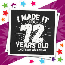 72 Anos Sarcástico Meme Engraçado 72º Aniversário