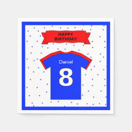 Guardanapo De Papel 8º aniversário para rapazes e raparigas