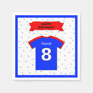 Guardanapo De Papel 8º aniversário para rapazes e raparigas