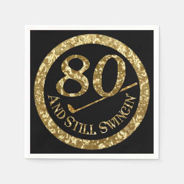 Guardanapo De Papel 80 E Ainda Nadando Napkins (Frente)