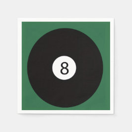 Guardanapo De Papel 8 Ball