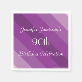 Guardanapo De Papel 90, Festa de aniversário, Nome, Papel