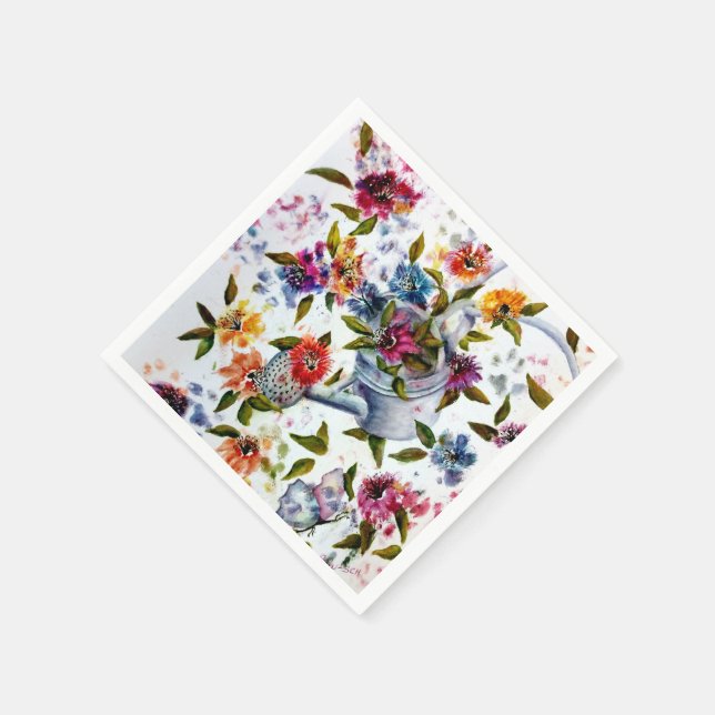 GUARDANAPO DE PAPEL A ÁGUA DE IMPRESSÕES DE PÁW PODE PAPEL (Canto)