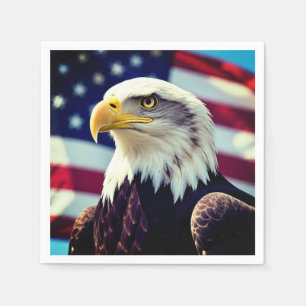 Guardanapo De Papel A Águia Americana – Emblema Clássico da Nação