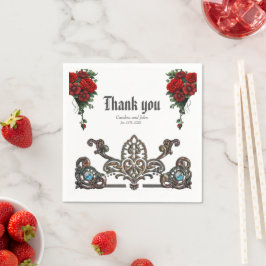 Guardanapo De Papel A armação ostenta um design opulente