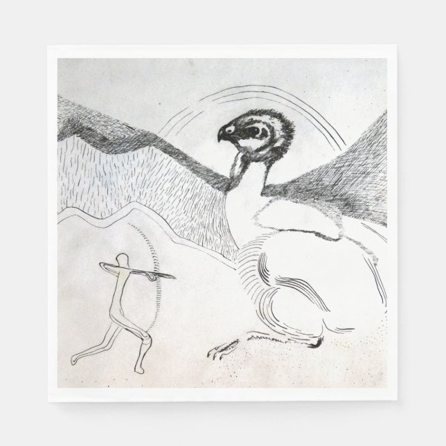 Guardanapo De Papel A Caça (Frente)