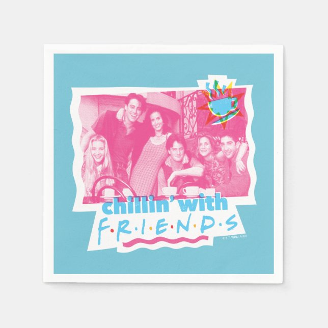 Guardanapo De Papel A chorar com os AMIGOS™ (Frente)