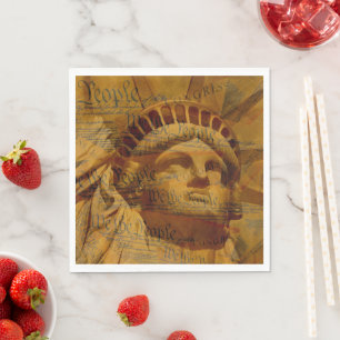 Guardanapo De Papel A Constituição Americana