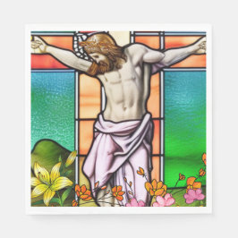 Guardanapo De Papel A Cruz