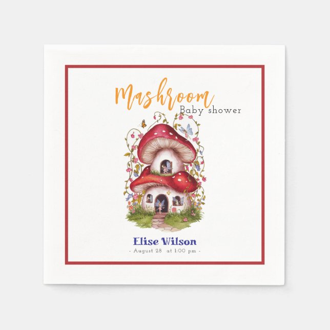 Guardanapo De Papel A fada do banheiro está a caminho. (Frente)