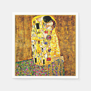 Guardanapo De Papel A famosa pintura de Gustav Klimt
