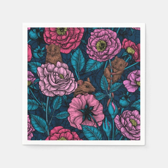 Guardanapo De Papel A festa dos ratos (Frente)