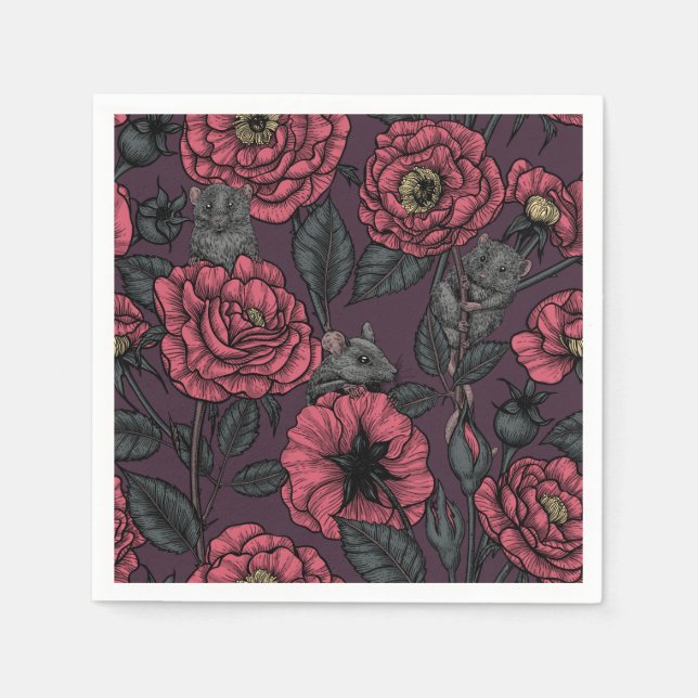 Guardanapo De Papel A festa dos ratos (Frente)