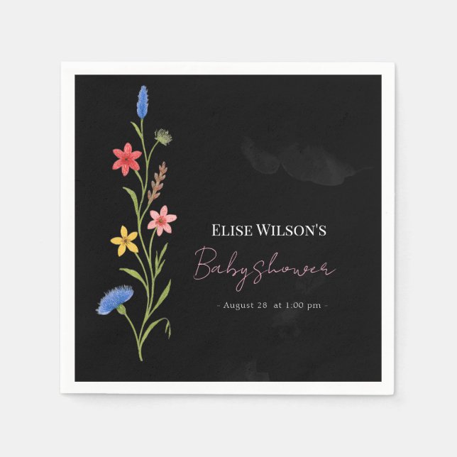 Guardanapo De Papel A flor doce está a caminho (Frente)